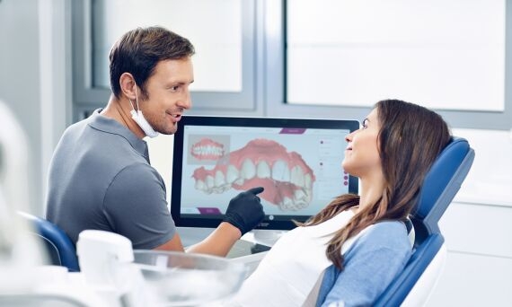 Patient communication with CEREC Ortho Software 