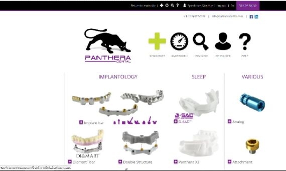 Bestellung Schnarcherschine bei Panthera Dental