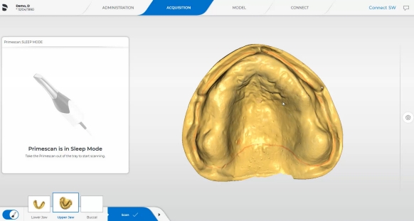 Connect SW 5.2 Edentulous Jaw Scan Phase